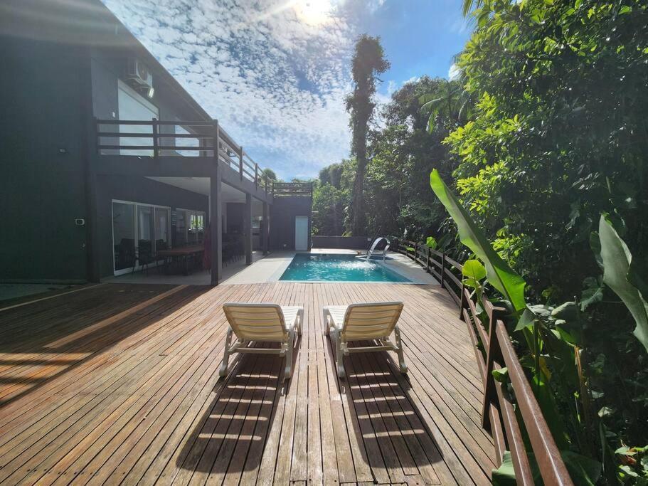Magnifica Casa Praia Bertioga Guaratuba Sun House Buitenkant foto