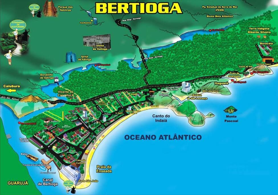 Magnifica Casa Praia Bertioga Guaratuba Sun House Buitenkant foto
