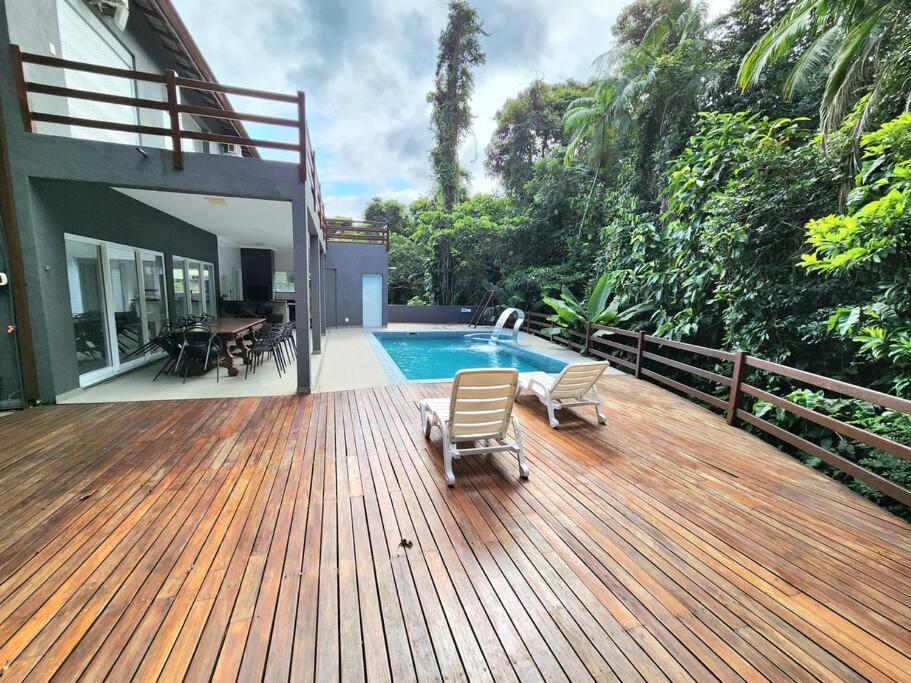 Magnifica Casa Praia Bertioga Guaratuba Sun House Buitenkant foto